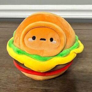 Smoko Tayto's Diner Burger Potato Mini Mochi Plush Stuffed Animal Toy
